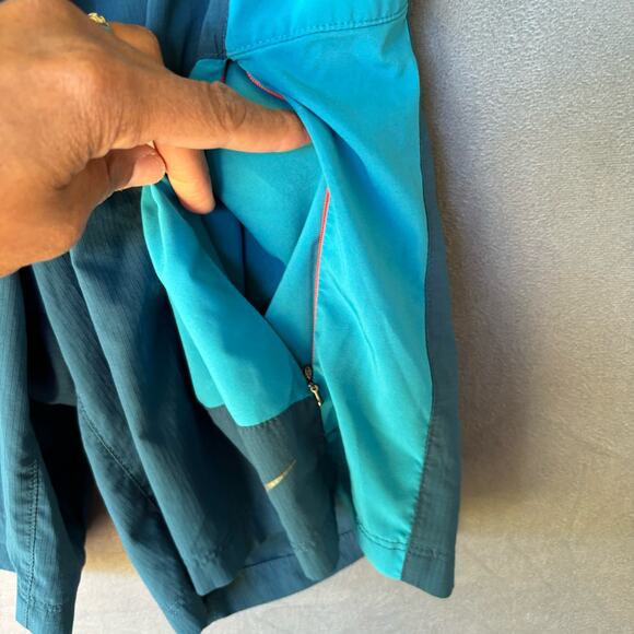 Nike Dri- Fit Shorts Performance Running Gorpcore Men's Medium Blue Hiking Climb - Picture 7 of 10